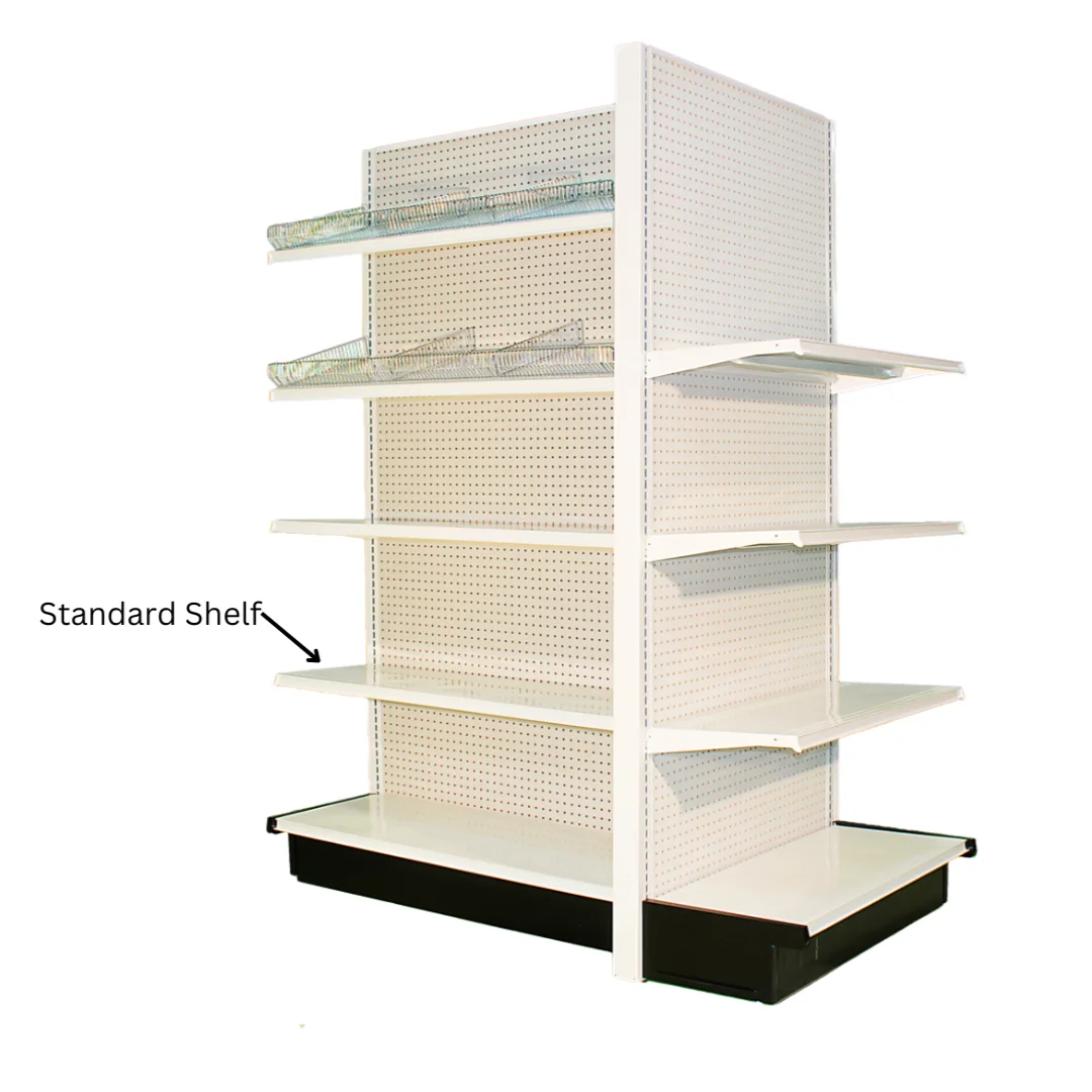 cc standard shelf チリング　chillingcampeeps Standard Shelf (Tilt In) | G-Line: Gondola Shelving